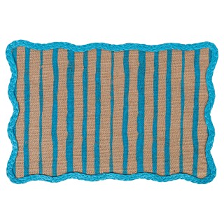 Villa DEste  Σετ 6 τμχ Τραβέρσα 45x30 cm από γιούτα και χαρτί με κυ...