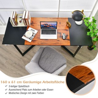 Γραφείο Υπολογιστή για το Σπίτι ή το Γραφείο 160 x 60 x 74 cm COSTW... Γραφείο Υπολογιστή για το Σπίτι ή το Γραφείο 160 x 60 x 74 cm COSTW...