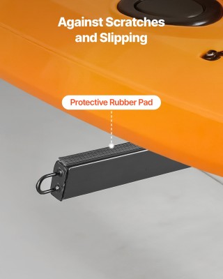 VEVOR Βάση Αποθήκευσης Καγιάκ Τοίχου για 2 Καγιάκ, Ρυθμιζόμενη, Βαρ...