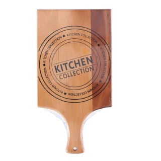 BAKAJI Ξύλινη Πιατέλα με Λαβή Διακόσμησης Κουζίνας για Αλλαντικά κα... BAKAJI Ξύλινη Πιατέλα με Λαβή Διακόσμησης Κουζίνας για Αλλαντικά κα...