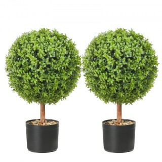 Τεχνητά Δεντράκια VEVOR Boxwood, 61 εκ., Σφαιρικά, Σετ 2 τεμ. HYMR... Τεχνητά Δεντράκια VEVOR Boxwood, 61 εκ., Σφαιρικά, Σετ 2 τεμ. HYMR...