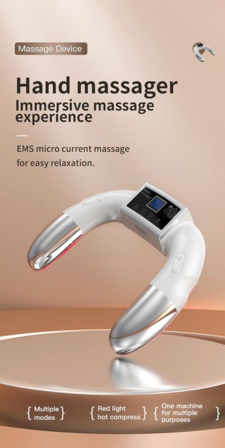 Verk Group Συσκευή Μασάζ Χεριών EMS – Μικρορεύματα για Άμεση Χαλάρω... Verk Group Συσκευή Μασάζ Χεριών EMS – Μικρορεύματα για Άμεση Χαλάρω...
