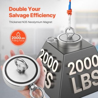 VEVOR Κιτ Μακέτας Ψαρέματος 2000 LBS Διπλής Όψης CXDYTZSM2000VUG2BV0