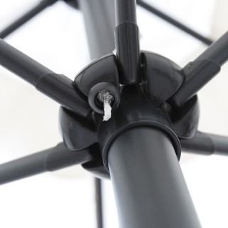 Galileo Ομπρελόνι κήπου Cuba Est 300 x ύψος 236 εκ. από ανθρακοχάλυ...