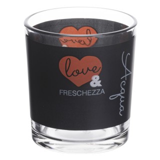 Galileo Σετ 6 ποτήρια νερού από γυαλί 270 ml Love and 5919572