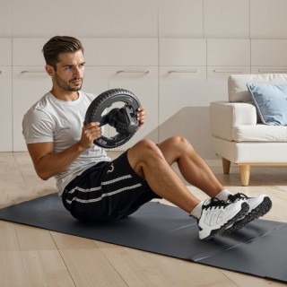 VEVOR Παπούτσια Προπόνησης Λευκά UK Μέγεθος 12 Φαρδιάς Φόρμας ZHXLX...