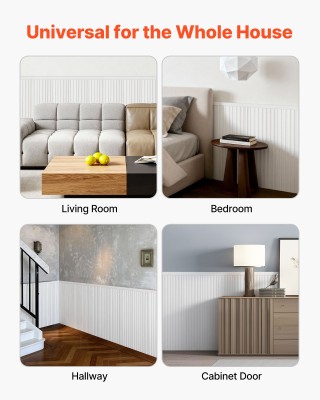 VEVOR Σετ Διακοσμητικών Στεφαλαιωτήρων Wainscoting - Ελαφριά Πολυστ... VEVOR Σετ Διακοσμητικών Στεφαλαιωτήρων Wainscoting - Ελαφριά Πολυστ...