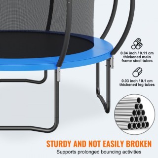 Τραμπολίνο 10FT VEVOR με Δίχτυ Ασφαλείας για Παιδιά YXBC10YCHWYX52... Τραμπολίνο 10FT VEVOR με Δίχτυ Ασφαλείας για Παιδιά YXBC10YCHWYX52...