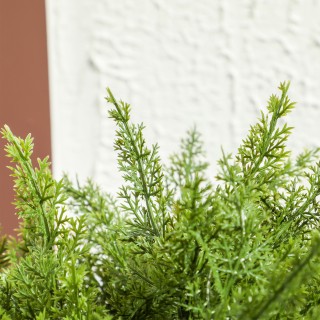 HOMCOM  Ψεύτικο Φυτό Δέντρο Κέδρος με Γλάστρα Συμπεριλαμβανόμενη γι...