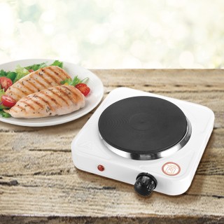 Ηλεκτρική Εστία Μονή 1000W 21.8 x 5.4 x 25.4 cm Λευκό BN3651 GEM Ηλεκτρική Εστία Μονή 1000W 21.8 x 5.4 x 25.4 cm Λευκό BN3651 GEM