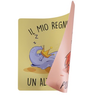 Villa DEste  Σετ 6 τμχ Διπλής όψης τετράγωνο σουπλά Lazy 5918506