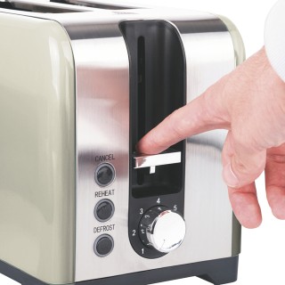 Kooper Vintage φρυγανιέρα 2 ανοιγμάτων 780930W σε ιβουάρ Kooper 591...