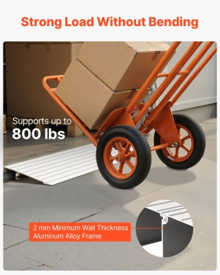 VEVOR Αλουμινένια Ράμπα 26mm για Καροτσάκια, Σκούτερ & Ποδήλατα - Φ...