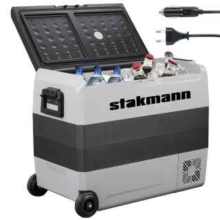 STAKMANN  Φορητό Ψυγείο Καταψύκτης με Συμπιεστή 60 Λίτρων AC/DC 12V...