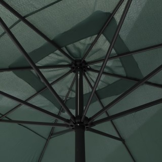 Galileo Ομπρέλα κήπου πράσινη 3x4 μ από ανθρακοχάλυβα με 8 ενισχυμέ... Galileo Ομπρέλα κήπου πράσινη 3x4 μ από ανθρακοχάλυβα με 8 ενισχυμέ...