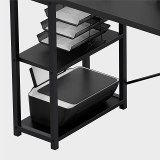 MarkAdler Γωνιακό Γραφείο Leader 5.9 Μαύρο 5903796018608