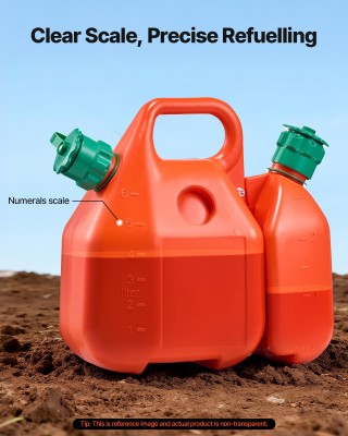 VEVOR Δοχείο Καυσίμου 6L με Στόμιο και Πρόσθετο Δοχείο Λαδιού 1.9L,...