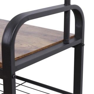 BAKAJI Κρεμάστρα Καλόγερος Πάγκος Παπουτσοθήκη Μέταλλο Ξύλο Είσοδο... BAKAJI Κρεμάστρα Καλόγερος Πάγκος Παπουτσοθήκη Μέταλλο Ξύλο Είσοδο...