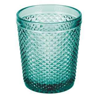 Galileo Σετ 6 πολύχρωμα ποτήρια νερού 320 ml από γυαλί με ανάγλυφη ... Galileo Σετ 6 πολύχρωμα ποτήρια νερού 320 ml από γυαλί με ανάγλυφη ...