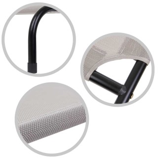 BAKAJI Άνετο Μεταλλικό και Υφασμάτινο Κρεβάτι για Σκύλους & Γάτες 1...