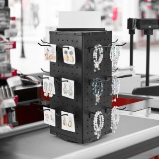 VEVOR Περιστρεφόμενη Τετράπλευρη Βάση Προβολής με 24 Γάντζους ZMXZS...