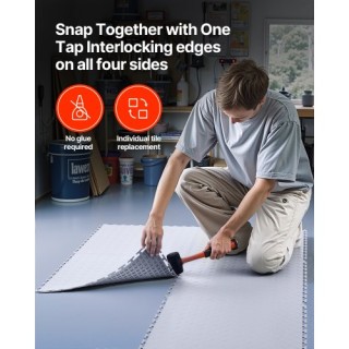 VEVOR Πλακάκια Δαπέδου Γκαράζ Διασυνδεόμενα 8 τεμ.: Αντιολισθητικά ... VEVOR Πλακάκια Δαπέδου Γκαράζ Διασυνδεόμενα 8 τεμ.: Αντιολισθητικά ...