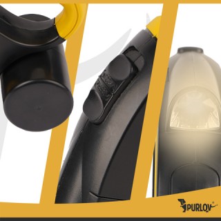 Purlov Αυτόματο Λουρί Οδηγός για Σκύλους με Φακό LED - 10 έως 25 κ... Purlov Αυτόματο Λουρί Οδηγός για Σκύλους με Φακό LED - 10 έως 25 κ...