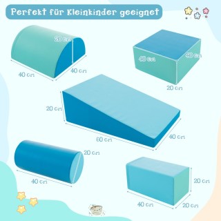 Costway Σετ παιχνιδιού αφρού 5 τεμαχίων για παιδιά FH10095NY Costway Σετ παιχνιδιού αφρού 5 τεμαχίων για παιδιά FH10095NY