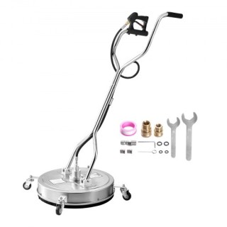 VEVOR 22 Καθαριστής Επιφανειών Πλυστικού με 4 Ρόδες και Διπλή Λαβή ...