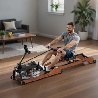 VEVOR Ξύλινο Πτυσσόμενο Κωπηλατικό Μηχάνημα με Δεξαμενή Νερού & LCD... VEVOR Ξύλινο Πτυσσόμενο Κωπηλατικό Μηχάνημα με Δεξαμενή Νερού & LCD...