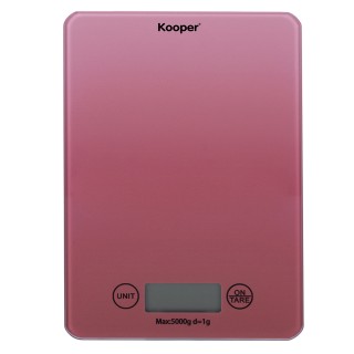 Galileo Ψηφιακή ζυγαριά κουζίνας 5 Kg με επιφάνεια από σκλήρυνει γυ...