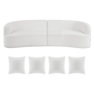 VEVOR Επιπλέον Μεγάλος Κυρτός Καναπές 1020 x 2840 x 780 mm BYDRWSFY...