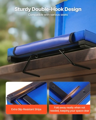 VEVOR Φορητό Κάθισμα Εξεδρών με Πλάτη και Μαξιλάρι BXTYGZY2PCSLV1MC... VEVOR Φορητό Κάθισμα Εξεδρών με Πλάτη και Μαξιλάρι BXTYGZY2PCSLV1MC...