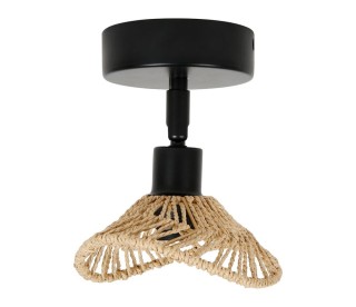 Ostaria Σποτ Οζανα Μαύρο Και Φυσικό -36217