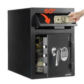 VEVOR Χρηματοκιβώτιο 2 Θέσεων με Ψηφιακό Πληκτρολόγιο Μαύρο TDSBXJ1... VEVOR Χρηματοκιβώτιο 2 Θέσεων με Ψηφιακό Πληκτρολόγιο Μαύρο TDSBXJ1...