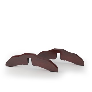 Costway Σετ 2 Τεμαχίων Ξύλινα Πόδια Στήριξης για Παιδική Πόρτα Ασφα...