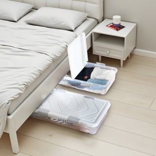 VEVOR Υποκρέβατη Αποθήκευση με Ροδάκια 39.8x20.1x5.9 In (Σετ 2 Τεμα...