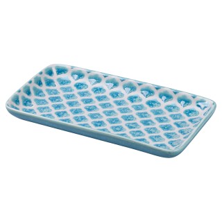 Villa DEste  Σετ 3 ορθογώνια δίσκοι μικρομεσαίου μεγέθους σε κεραμι...