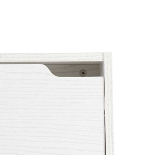 BAKAJI  Παπουτσοθήκη 4 Πόρτες Ράφια Διπλού Βάθους Ξύλο MDF 63x24x15...