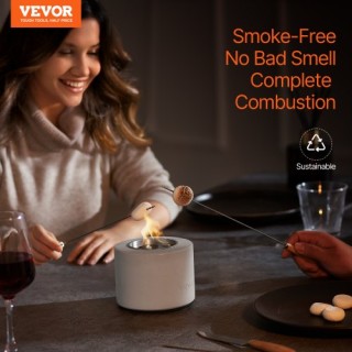 VEVOR Τζάκι Τραπέζι Τσιμέντο Εσωτερικού Εξωτερικού Χώρου Κύλινδρος... VEVOR Τζάκι Τραπέζι Τσιμέντο Εσωτερικού Εξωτερικού Χώρου Κύλινδρος...