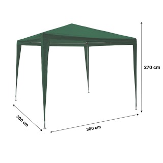 Galileo Κιόσκι 3x3 μ αδιάβροχο, γρήγορης συναρμολόγησης με σετ αγκύ...