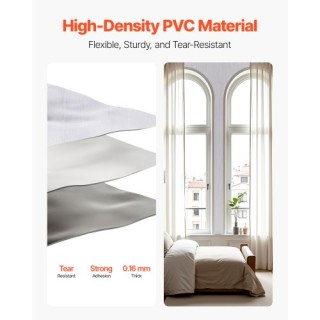 VEVOR Αυτοκόλλητη Ταπετσαρία Λευκή Ξύλινη Υφή 45cm x 10m Αδιάβροχη ... VEVOR Αυτοκόλλητη Ταπετσαρία Λευκή Ξύλινη Υφή 45cm x 10m Αδιάβροχη ...