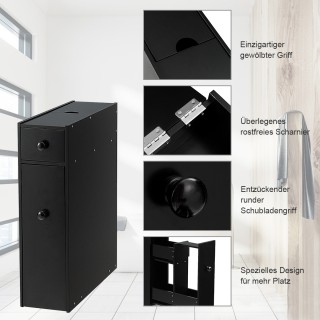 Costway Πρακτική Ραφιέρα Ντουλάπι για Στενούς Χώρους - Ιδανική για... Costway Πρακτική Ραφιέρα Ντουλάπι για Στενούς Χώρους - Ιδανική για...