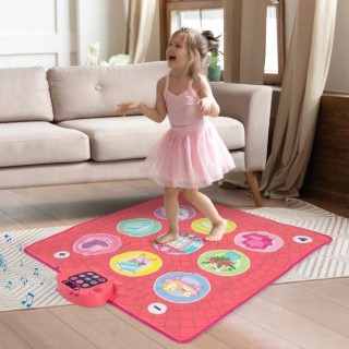 Costway Παιδικό Χορευτικό Χαλάκι με 5 Λειτουργίες & 9 Ήχους Πιάνου ... Costway Παιδικό Χορευτικό Χαλάκι με 5 Λειτουργίες & 9 Ήχους Πιάνου ...