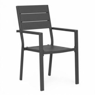 MultiGarden Σετ 2 καρέκλες κήπου για βεράντα ή μπαλκόνι, ατσάλι και...