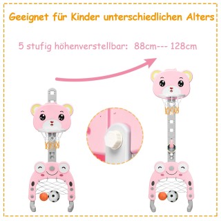 Costway Πολυχρηστικό Παιδικό Αθλητικό Σετ 3 σε 1  (Μπάσκετ - Ποδόσφ...