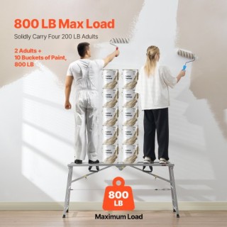 VEVOR Ρυθμιζόμενη Φορητή Σκαλωσιά 800 lb BXSZDJSJZJ70P2WE1V0 VEVOR Ρυθμιζόμενη Φορητή Σκαλωσιά 800 lb BXSZDJSJZJ70P2WE1V0