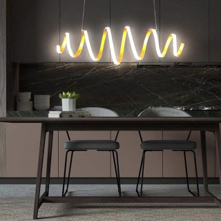 BAKAJI Κρεμαστό Φωτιστικό LED 40W Ρυθμιζόμενο Φως και Ρυθμιζόμενο ... BAKAJI Κρεμαστό Φωτιστικό LED 40W Ρυθμιζόμενο Φως και Ρυθμιζόμενο ...