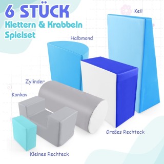 Costway Σετ Αναρρίχησης και Σκαρφαλώματος 6 Τεμαχίων για Παιδιά FH1... Costway Σετ Αναρρίχησης και Σκαρφαλώματος 6 Τεμαχίων για Παιδιά FH1...