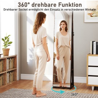 Costway Περιστρεφόμενη 360° Ντουλάπα Κοσμημάτων με Ολόσωμο Καθρέφτη... Costway Περιστρεφόμενη 360° Ντουλάπα Κοσμημάτων με Ολόσωμο Καθρέφτη...